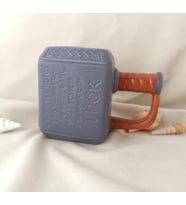 Kupa Kahve Fincanı Thor Çekiç Kupa 3D Tasarım Bardak 530 ml Su Bardağı