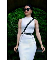 Gömlek, Elbise, T-Shirt Kemeri, Şık Deri Kemer - BRF813