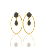 Kadir Jewellery 22 Ayar Altın Kaplama Vintage Küpe -El İşçiliği Ve Hipoalerjenik Küpe