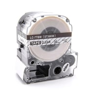 Tonersepeti Epson LC-7TBW Clear Üzeri Siyah 36MM 9Metre Muadil Etiket