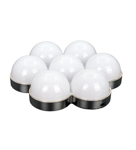 7 Ledli 12V 3W RGB İç Mekan Tavan Aydınlatma Disko Ledi