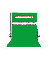 Greenbox Yeşil Fon Perde 3x3 metre