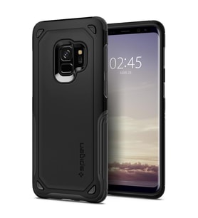 Spigen Galaxy S9 ile Uyumlu Kılıf Hybrid Armor Black