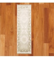 Damask Motifli 100 x 300 Yün Yolluk