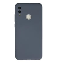 Newface Huawei P Smart 2019 Kılıf Nano içi Kadife Silikon - Gri