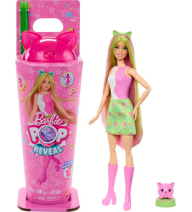 Barbie Pop Reveal Milkshake Serisi - Kırmızı, 3Y+, Jcn88 (Çok Renkli)
