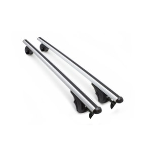 Mercedes X-Class Ara Atkı Gri- Bold Bar v1 (2 Parça)  2017 ve Sonrası