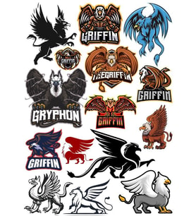 Griffon Sticker Set  9 Parça Telefon, Tablet, Defter, Laptop Sticker