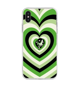 Iphone XSMAX Uyumlu Powerpuff Buttercup Tasarımlı Şeffaf Telefon Kılıfı