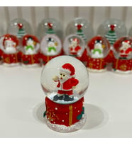 Noel Baba Mini Boy Kar Küresi Tky0393 (Yılbaşı Kırmızısı)
