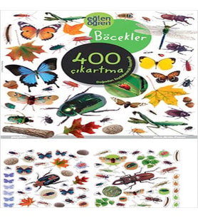 Eğlen Öğren - Böcekler 400 Çıkartma