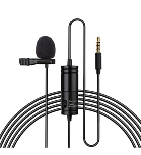 Jwin MIC-400 Metal Mandallı Yaka Mikrofonu