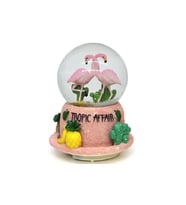 Kar Küresi Flamingo Dönence