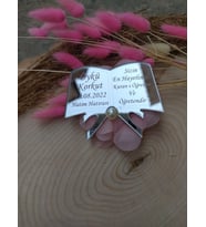 Hatim Magnet - Nikah Şekeri - Nişan Şekeri - Söz Şekeri - Düğün Magnet - Nişan Magnet - Söz Magnet - Yenidoğan Magnet - Doğum Magnet - Yaş Magnet 7cm