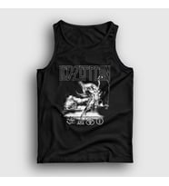 Presmono Unisex Siyah Icarus Led Zeppelin Atlet 95698tt