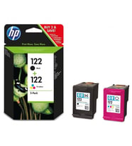 HP CR340HE Orjinal Siyah + Renkli Kartuş (122+122)