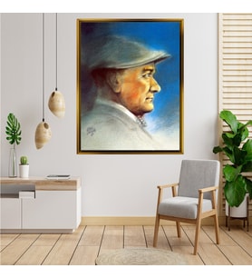 ÇERÇEVELİ ATATÜRK TABLO S280