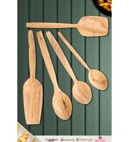 Zeytin Ağacı Ahşap Tahta Kaşık Spatula Seti ( Zeytin Ağacı ) Ağaç Kaşık
