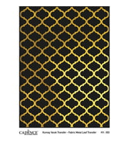 Cadence Altın Varak Kumaş Transfer 30x42 cm. KV-003 