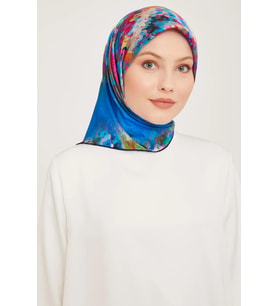 Armine Nostalji Serisi %100 Sura İpek Eşarp 9043D 09