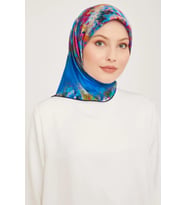 Armine Nostalji Serisi %100 Sura İpek Eşarp 9043D 09