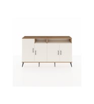 Arges Konsol 6 Raflı 4 Kapaklı 176x30x99 Çam-Aytaşı