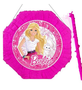Pinyata BARBİE sopalı 42 cm sopalı