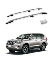 Turtle Toyota Land Cruiser Prado (J150) 2010-2023 Tavan Çıtası Crown Gri