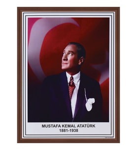 ATATÜRK PORTRESİ (MDF Çerçeve) - 50x70cm