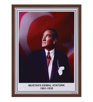ATATÜRK PORTRESİ (MDF Çerçeve) - 50x70cm
