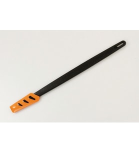 Tupperware Küçük Üst Kazıyıcı Hamur Spatulası Ele Hazır Siyah Turuncu 10129 Incesp_001