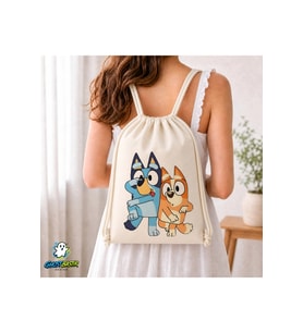 Bluey Büzgülü Keten Çanta C039