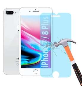 Apple iPhone 7 Plus ve iPhone 8 Plus Nano Cam Ekran Koruyucu