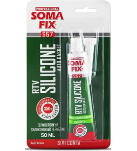 SOMAFİX RTV YÜKSEK ISI SİLİKONU SIVI CONTA 50 ML (KIRMIZI) S57