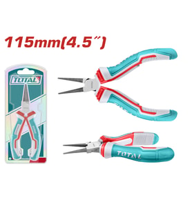 TOTAL ELEKTRONİKÇİ TİP YUVARLAK UÇLU KARGA BURUN 115MM THTMN656