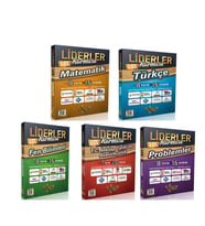 Liderler Karması 8. Sınıf LGS Deneme Seti 5 Kitap