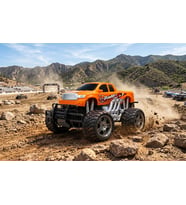 Uzaktan Kumandalı Off Road Arazi Araba 27 MHz Şarjlı Full Fonksiyon 4x2 Off Road Kamyon Arazi Aracı (Turuncu)