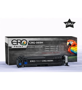 Canon i-SENSYS MF-752Cdw Siyah Muadil Toner - 7600 Sayfalık Çipli Toner