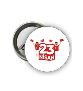 23 Nisan Öğrenci Rozeti - 23 Nisan Rozeti (Standart)