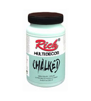 Rich Multi Decor Chalked Akrilik Boya 250 cc. 4608 FİRUZE 
