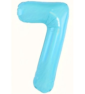 Beysüs Mavi 7 Rakam Folyo Balon 80 cm