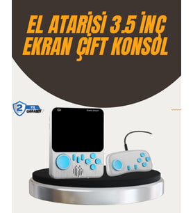 İki Kişilik Oyun Deneyimi Sunan Taşınabilir Retro Konsol