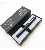 Jinhao Parlak Siyah Roller Kalem  İsme Özel Kalem