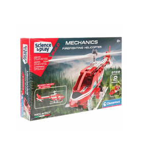 Clementoni-75075TR Mekanik Laboratuvarı Firefighting Helikopter