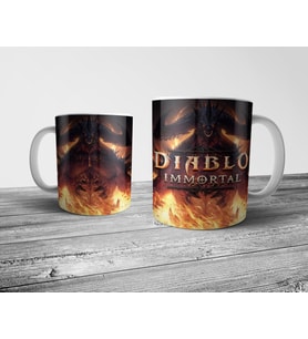 Pixxa Diablo Immortal Kupa Bardak Model 1