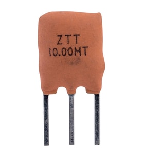 10MHz ZTT 3-Pin Seramik Rezonatör - 5 Adet