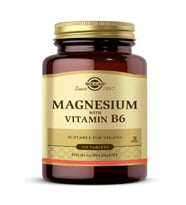 Solgar Magnesium with Vitamin B6 100 Tablet