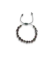 Dragon Blood Jasper Bileklik Makrome Ayarlı 337-3