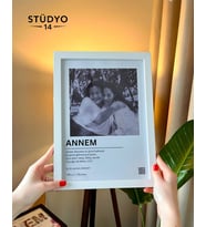 Stüdyo 14 Kişiye Özle z  Ahşap Tablo  - Annem - Anneler Günü  Hediyesi - Sevgiliye Hediye