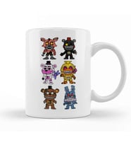 Fnaf Birthday Party Kupa Bardak Porselen